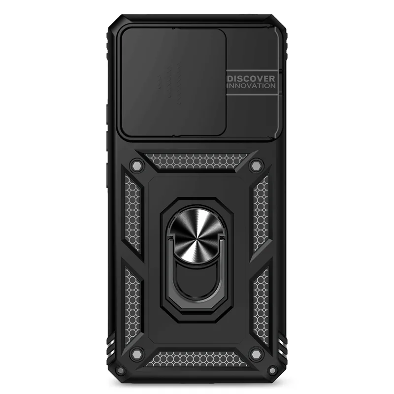 Funda Hinweis 14 5G Fall Rutsche Kamera Schützen Rüstung Telefon Fall auto Halter Magnetische Ring Abdeckung – Bild 2