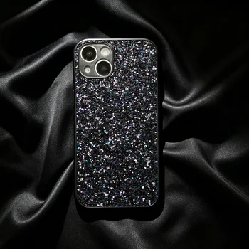 iPhone 16: Luxuriöse Glitzer-Handyhülle – Modische weiche Diamant-Schutzhülle