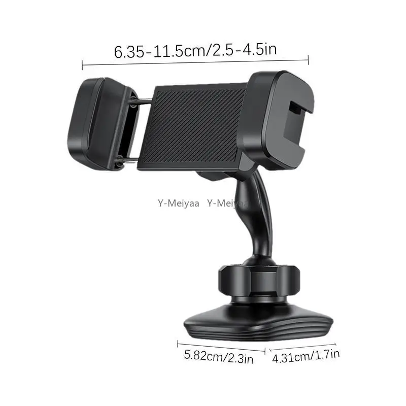 Magnetischer Handyhalter für Fitnessstudio, 360-Grad-verstellbarer Ständer für Mobiltelefone, kompatibel mit 4–7 Zoll großen Smartphones, Legierungsbasis und Gelenk – Bild 6