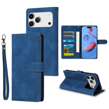 iPhone Air: Brieftasche hautfreundlich mit Kartensteckplatz Halterung magnetische Flip Case Abdeckung