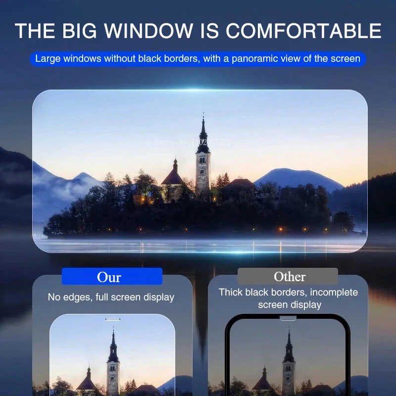 4PCS 9D Volle Abdeckung Gehärtetem Glas Screen Protector – Bild 5