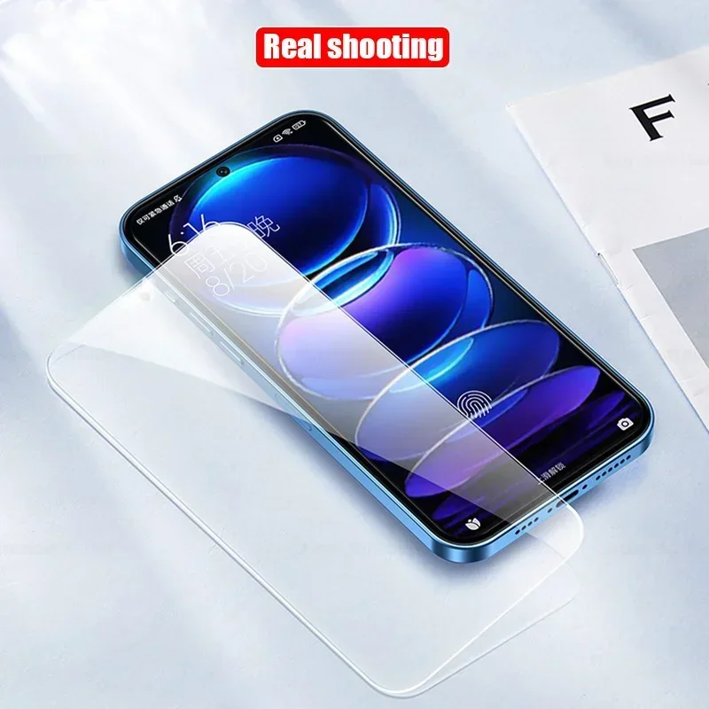 3/5Pcs Gehärtetem Glas Für Xiaomi Redmi Hinweis 13 12 Pro Screen Protector Für Redmi Hinweis 13 12 13C 12C Abdeckung Glas Schutz Film – Bild 6