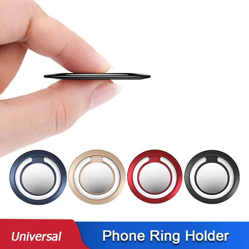 Universal Finger Ring Halter Ständer Handy Luxus Drehbare Telefon Zurück Aufkleber Halter für IPhone Samsung Xiaomi – Bild 2