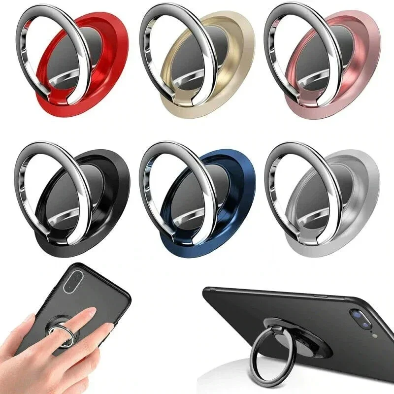 Mini-Fingerringhalter, Ständer, Griff, 360° drehbar, für Handy, Auto, magnetische Halterung, Telefon-Rückseite