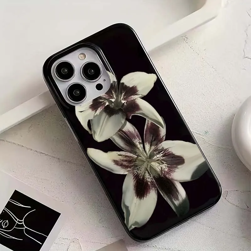 Bunte Blumen weiche Handyhülle SE2 Cover Case Funda Bumber – Bild 6