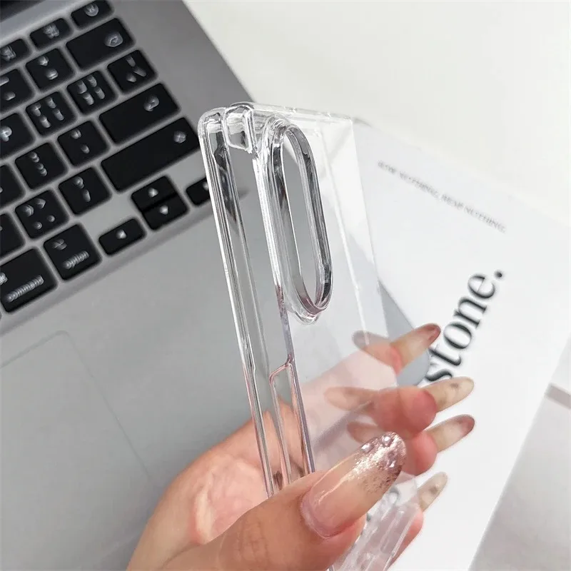 Matte transparente ultradünne PC 2-in-1-Handyhülle 8 Wide, harte, stoßfeste Schutzhülle – Bild 6