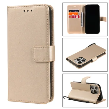 iPhone 15 Pro Max: Brieftasche Flip Ledertasche 2020 6 7 8 Plus Kartensteckplatz Telefonbuchcover