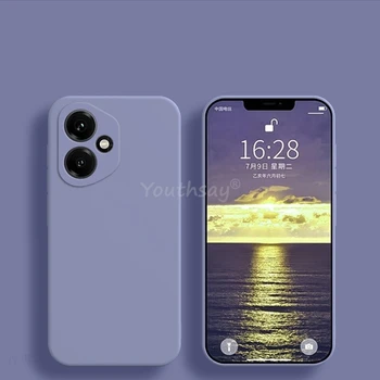 Honor 400: Hülle, flüssiges Silikon, schlichte Hülle, Hülle, TPU, Anti-Drop-Telefonschutz, Hülle