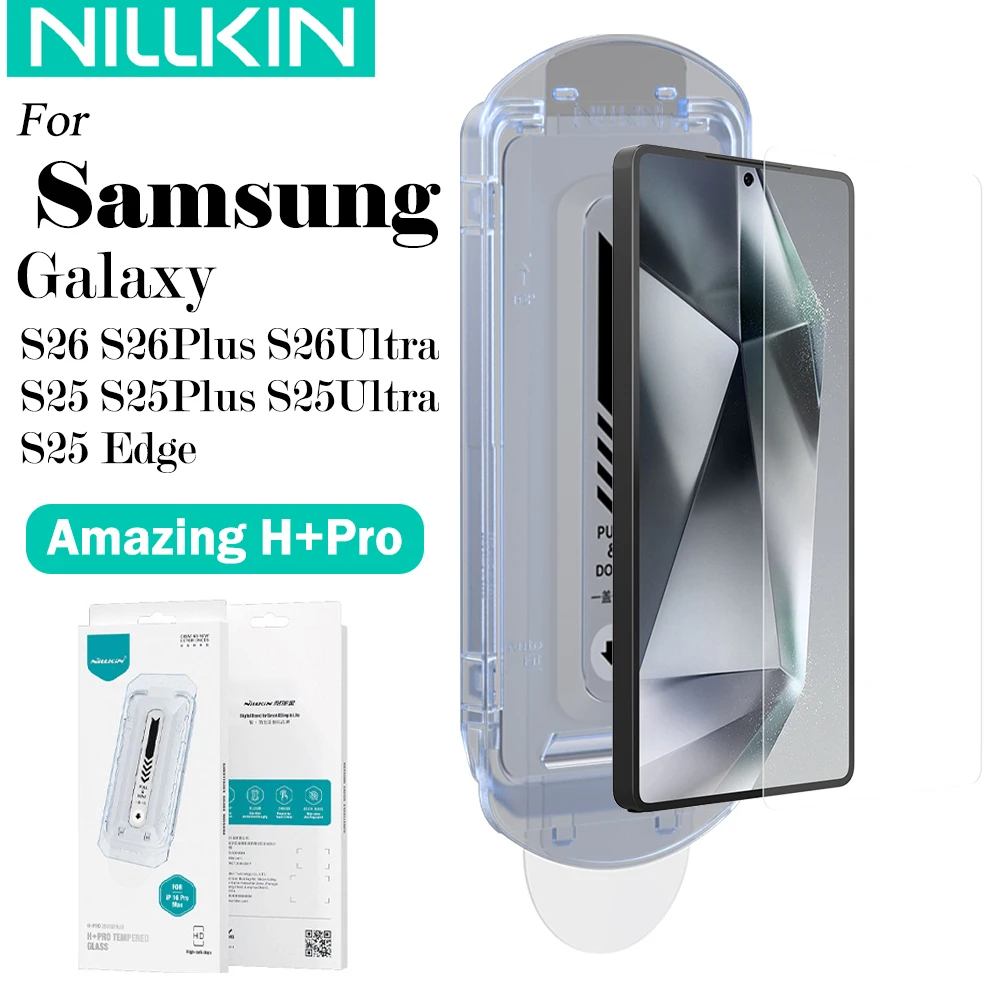 Galaxy S25 Ultra: Nillkin H+PRO Anti-Explosions-Displayschutz aus Gehärtetem Glas