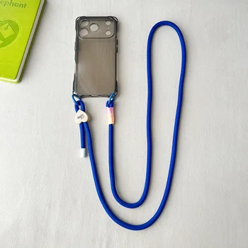 iPhone 17 Pro Max: Verstellbare Lanyard-Handyhülle – Cross-Body Long Strap Tragegurt Luftschutzhülle