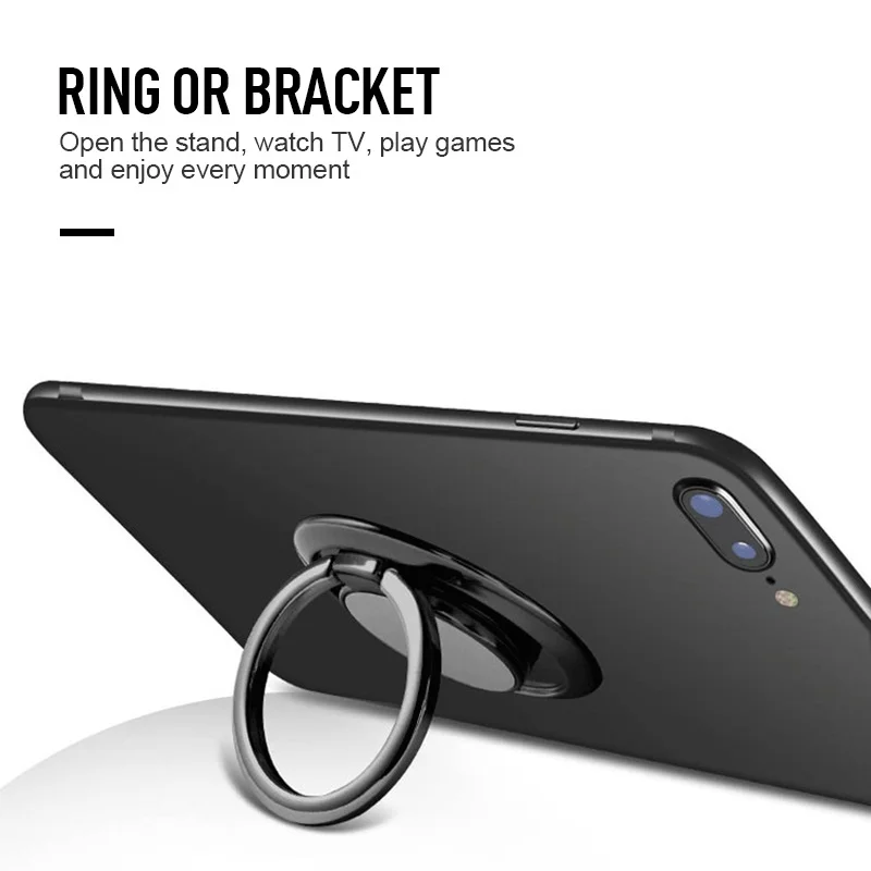 Fingerring halter Stand griff 360 drehbar für Handy Auto Magnet halterung Telefon zurück Aufkleber Pad Universal – Bild 3