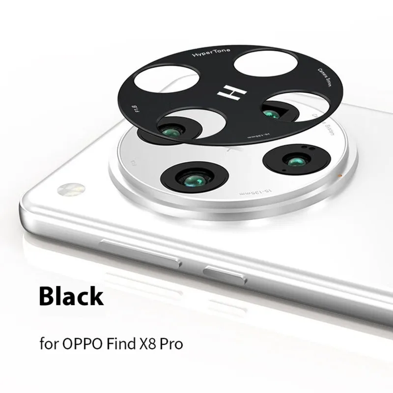 Ultra Telefon Kamera Protektoren Metall Hohl Objektiv Rahmen für Find X8 Pro Frosted Anti Scratch Objektiv – Bild 2