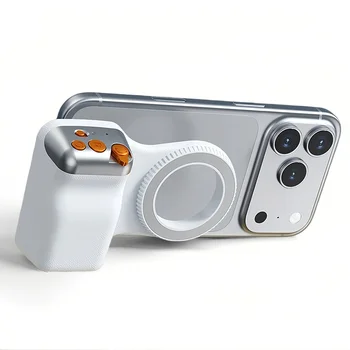 Magnetische Telefon Kamera Schießen Hand Grip Zoombare Smartphone Halter Schießen Hilfe Fernbedienung Griff Für Iphone Android Telefon