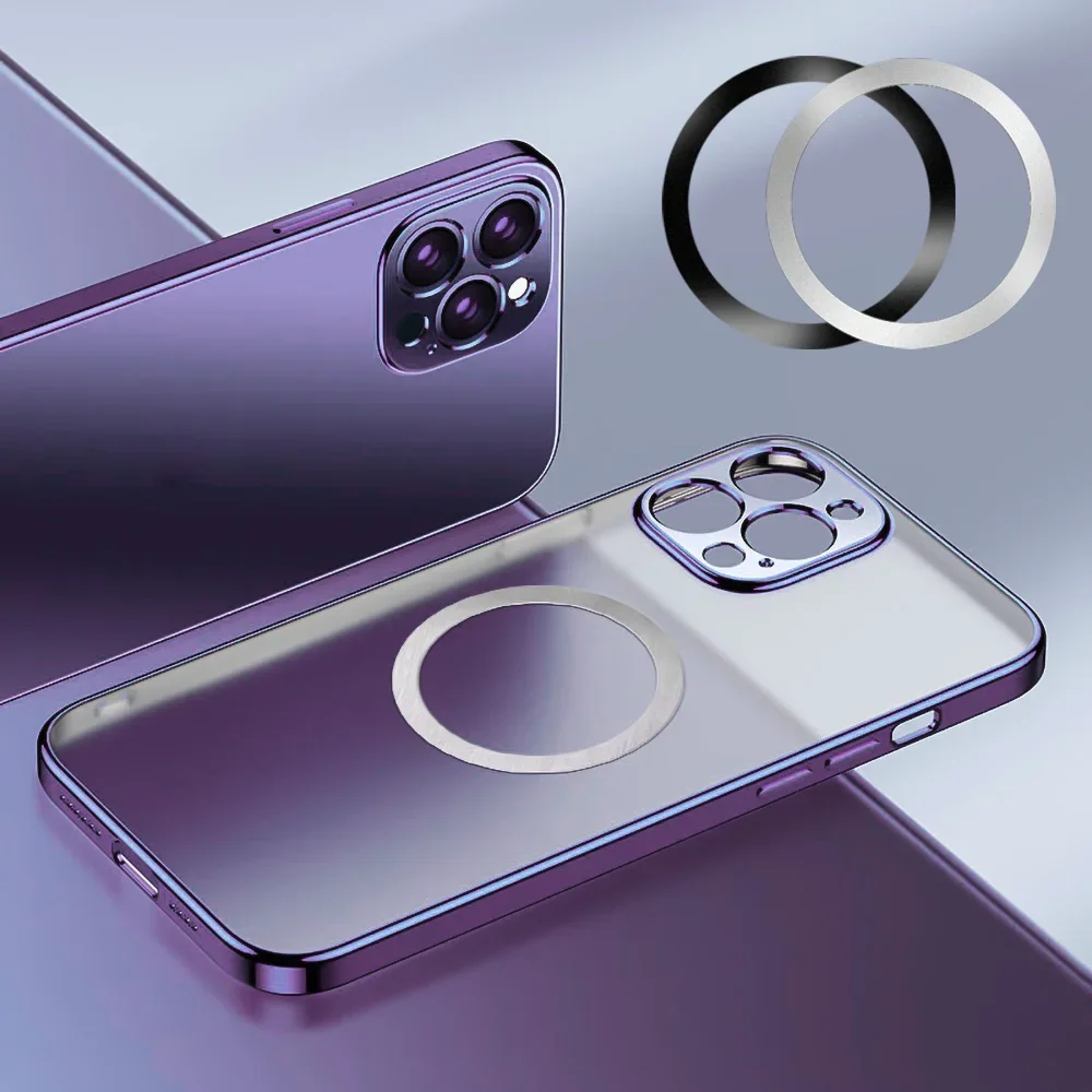 Universal Magnetische Metall Platte Ring Für Samsung iPhone Magsafe Drahtlose Ladegerät Auto Telefon Halter Aufkleber – Bild 6