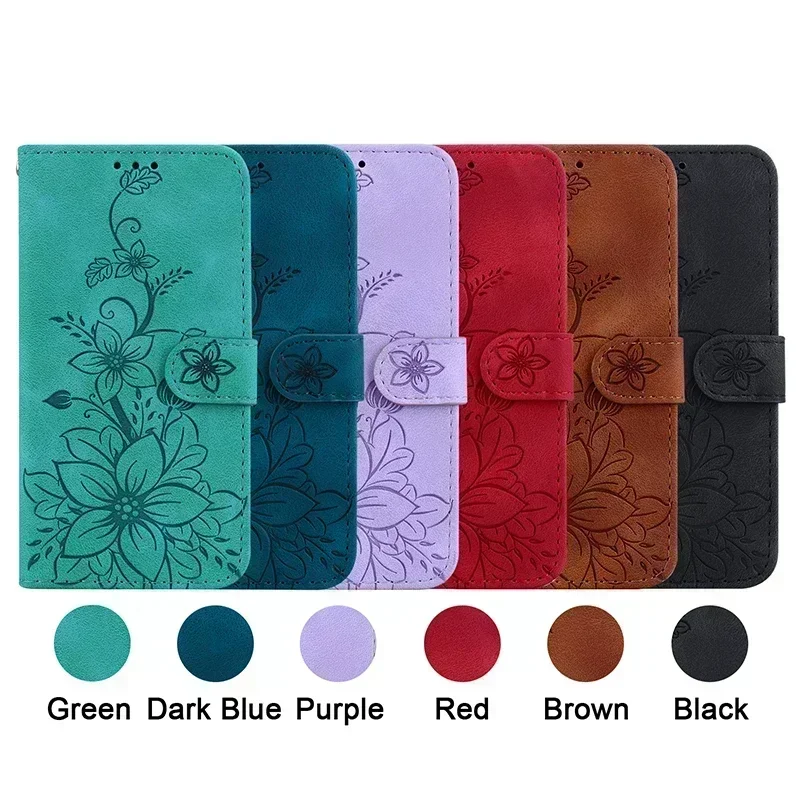 Standfunktion Flip Wallet Case 13R 13 12 14 15 PRO PLUS 5G 4G 12S 12 Turbo 4 Leder-Schutzhülle – Bild 6