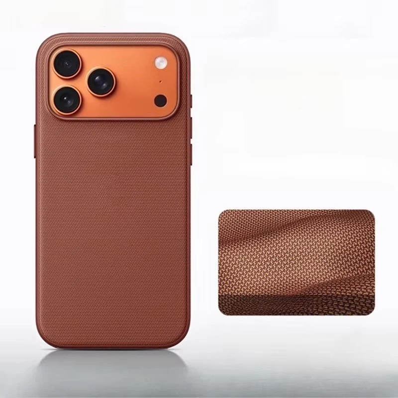 Luxuriöse technische gewebte magnetische Adsorptions-Handyhülle, technische Woven für Magsafe Wireless Charge Cover – Bild 3