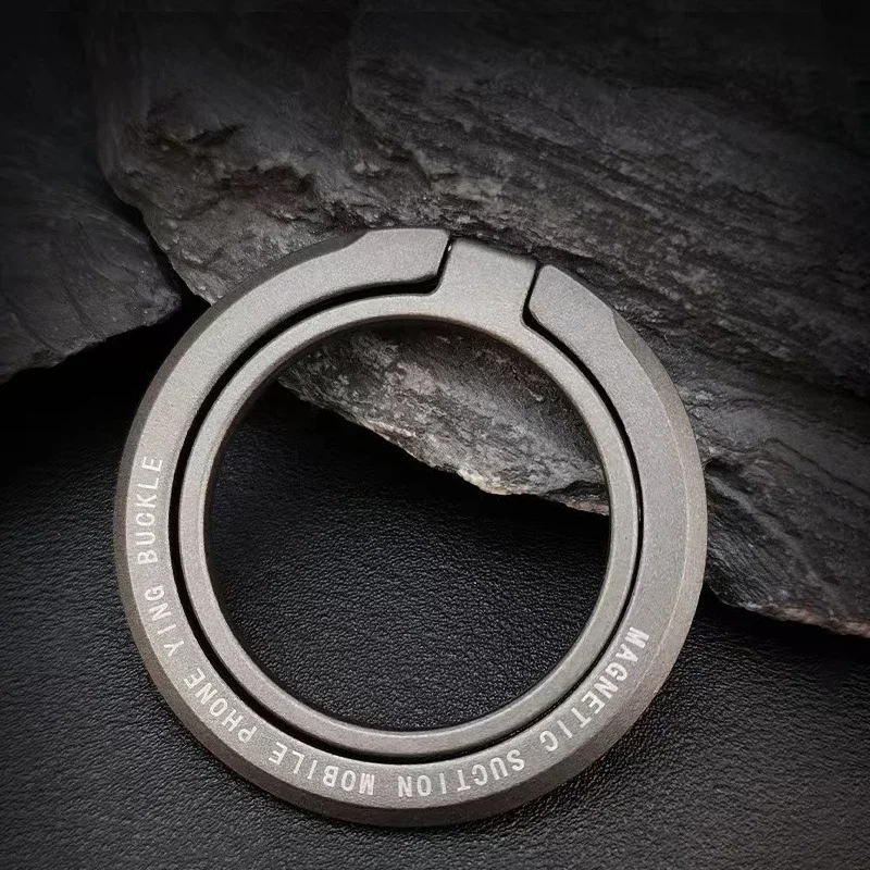 Magnetischer Ring-Telefonhalter für tragbares MagSafe-Handy, magnetisch, faltbare Halterung, abnehmbarer Griffständer