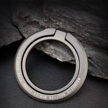 Magnetischer Ring-Telefonhalter für tragbares MagSafe-Handy, magnetisch, faltbare Halterung, abnehmbarer Griffständer