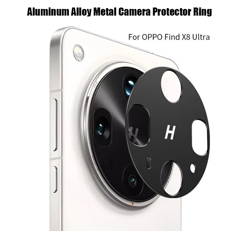 Oppo Find X8 Pro: Ultra Telefon Kamera Protektoren Metall Hohl Objektiv Rahmen für Find X8 Pro Frosted Anti Scratch Objektiv