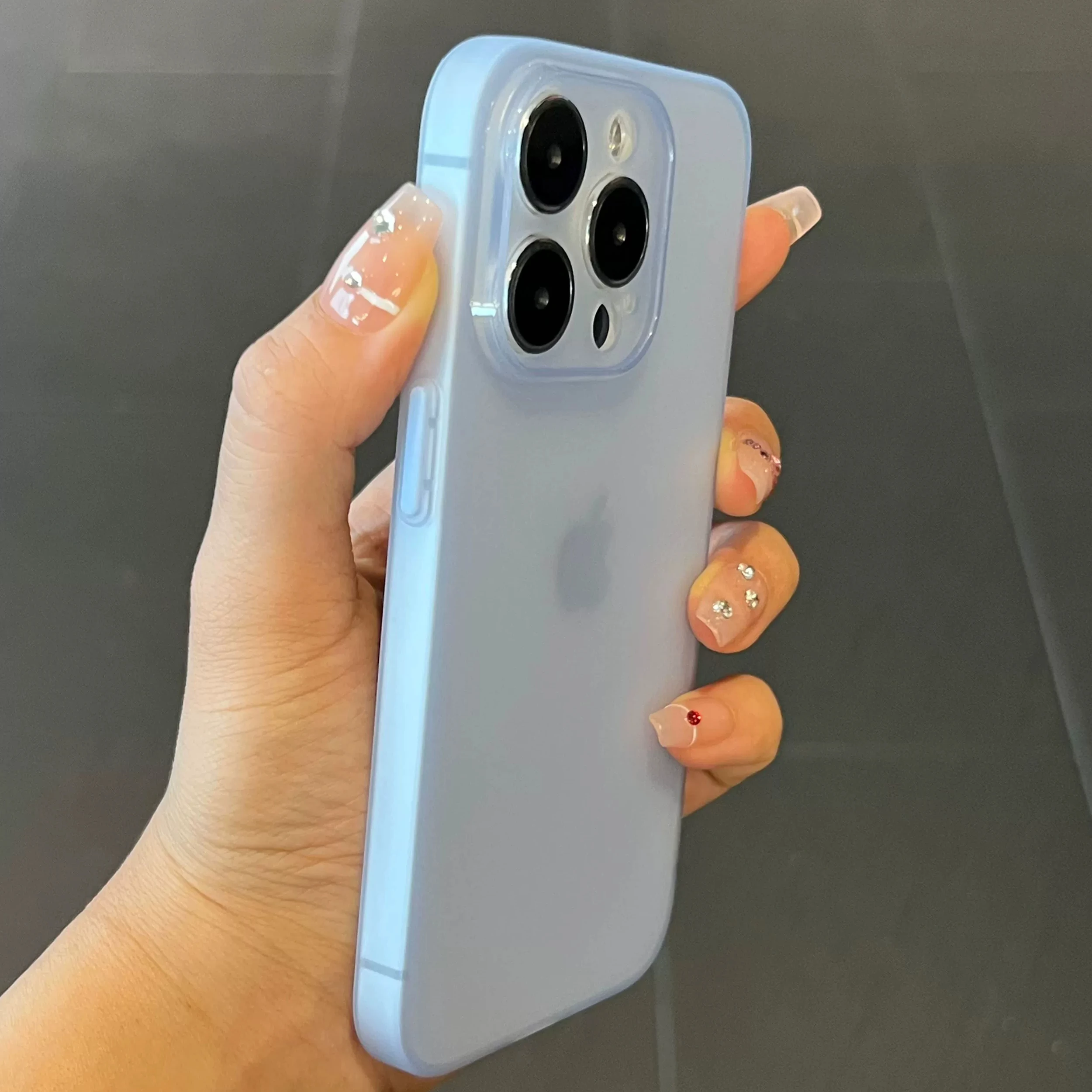 iPhone 12 mini: Ultradünne, weiche TPU-Handyhülle, schlanke, matte, durchscheinende Silikon-Rückseite