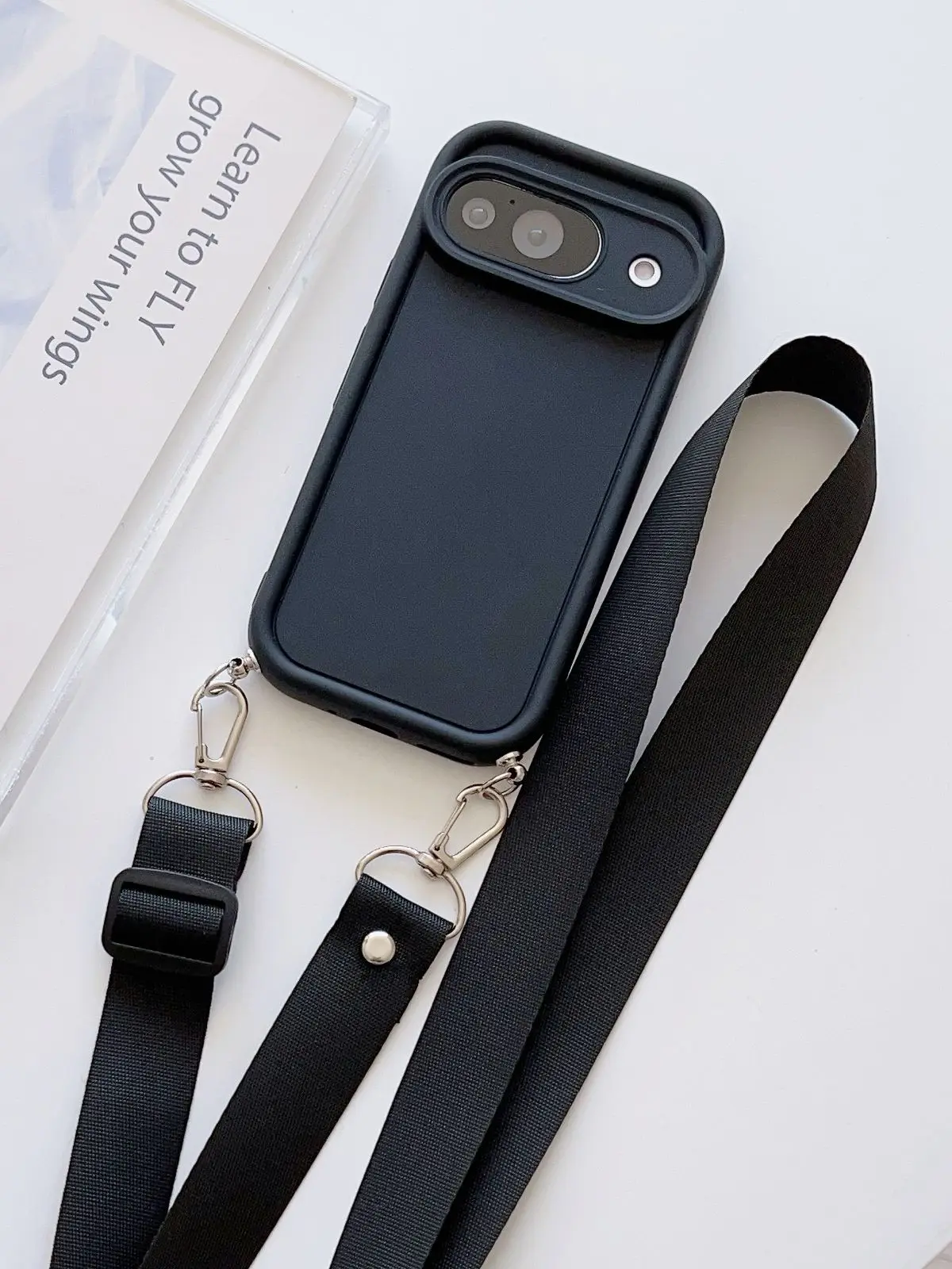 Crossbody-Kordelband-Handyhülle Stoßfeste Weiche Silikonhülle – Bild 2