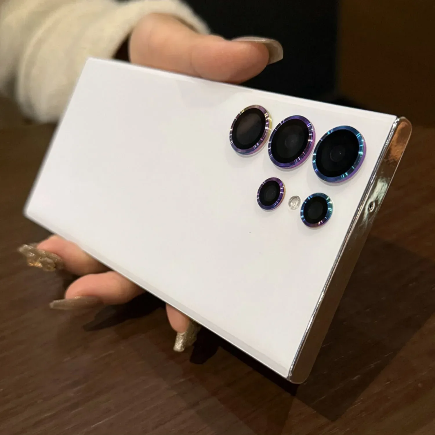 Kamera-Metall-Objektivring-Glasgehäuse U Kameraobjektiv-Displayschutz Objektivabdeckung – Bild 6