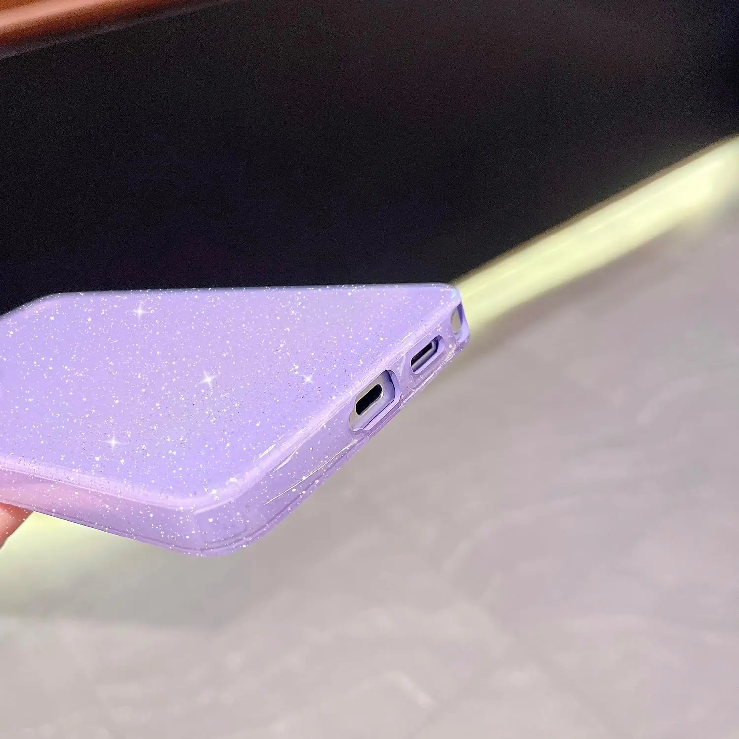 Glitzerhülle Niedliche Ästhetische Bling Handyhülle für Frauen und Mädchen Zubehör – Bild 2