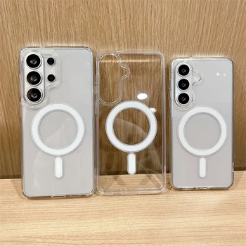 Galaxy S22: Für MagSafe Magnetische Transparente Hülle Cover