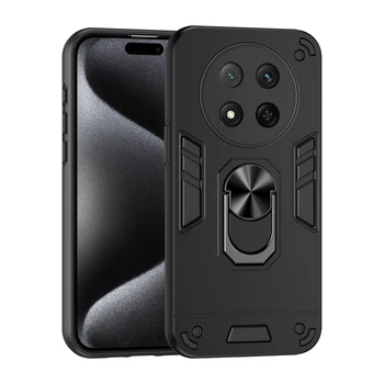 Honor Magic7 Pro: Military Armor Stoßfest Fall X9d X9c Schutzhülle Ring Ständer halter Funda Coque