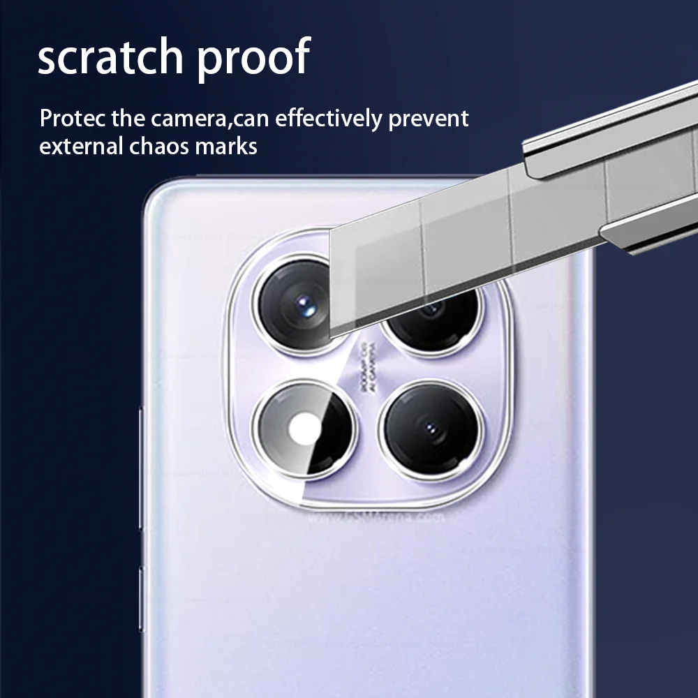 2Pcs 3D Kamera Glas Schutz rot mi 14Pro 15 4G Hinten Objektiv Film – Bild 3