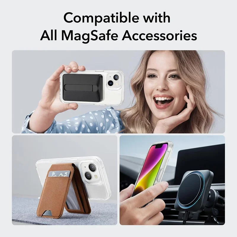 Magnetische transparente Handyhülle für Magsafe Wireless Charge Back Cover – Bild 4