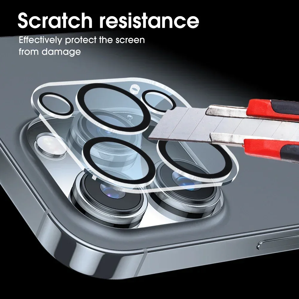 4/1PCS HD Zurück Kamera Gehärtetem Glas Hinten objektiv Screen Protectors Anti-scratch Glas Film – Bild 3