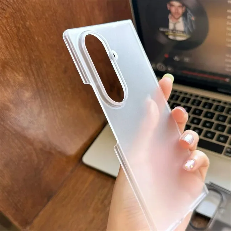 Matte transparente ultradünne PC 2-in-1-Handyhülle 8 Wide, harte, stoßfeste Schutzhülle – Bild 2