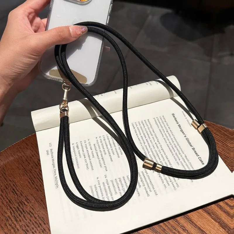 Universelle Umhängetaschen-Telefon-Lanyards mit Patch, verstellbarer Handy-Gurt, Umhängeband, Halsseil für – Bild 3