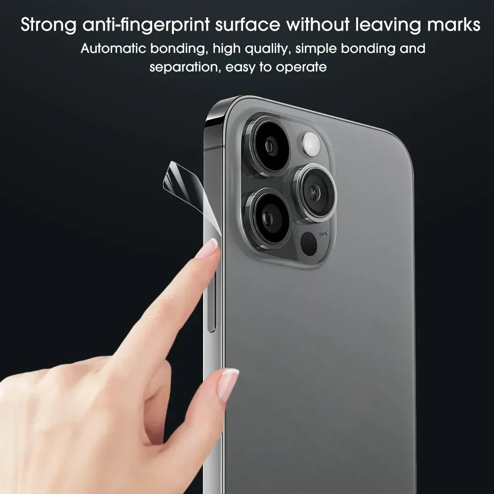 17PM Seite Hydrogel Film rahmen Schutz Rand Rahmen Screen Protector – Bild 4