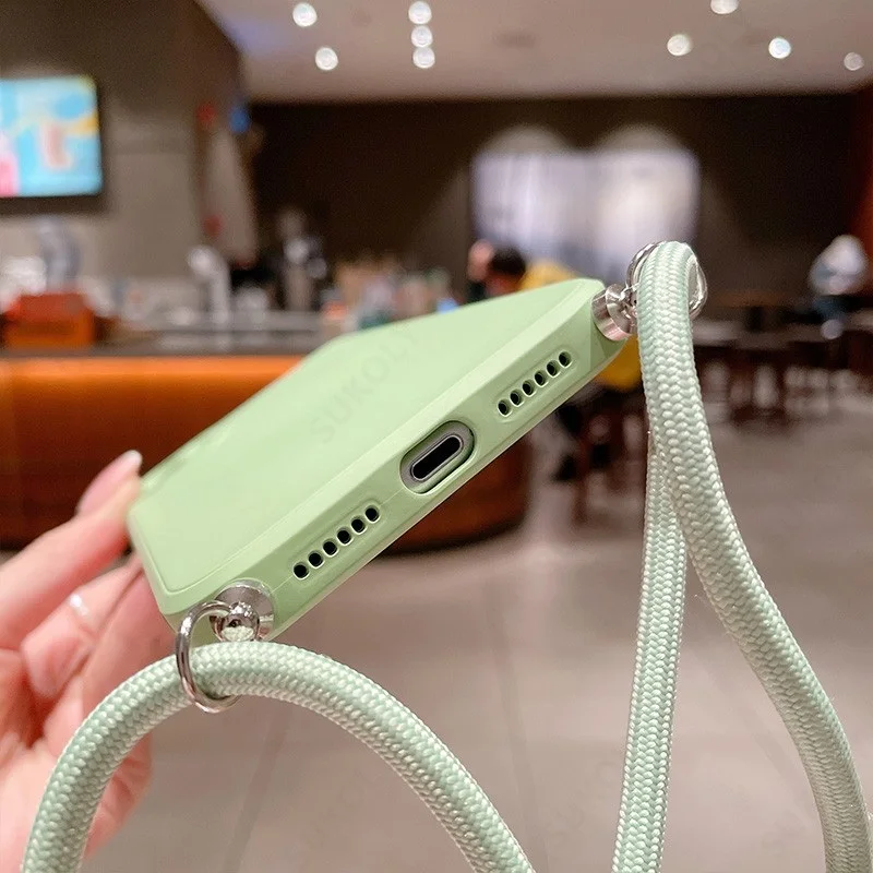 18 5G Weiche Hülle mit Umhängeband und Crossbody-Riemen – Bild 3