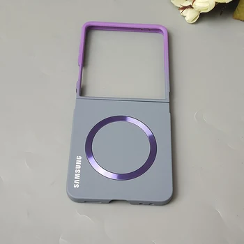 Galaxy Z Flip6: Farbverlauf für Magsafe Hülle, hartes kabelloses Laden, stoßfeste Abdeckung