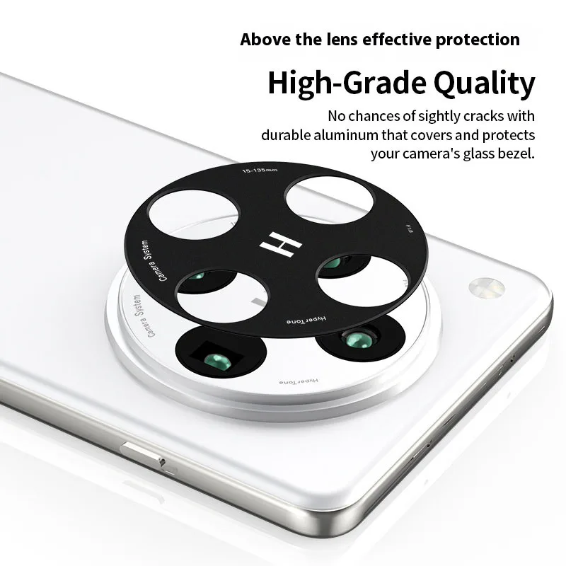 Ultra Telefon Kamera Protektoren Metall Hohl Objektiv Rahmen für Find X8 Pro Frosted Anti Scratch Objektiv – Bild 3