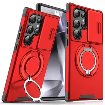Galaxy A56: Magnetische Ringständer-Handyhülle Cover