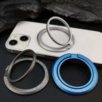 Magnetischer Handy-Ringhalter, Handyhalterung, abnehmbarer Handy-Griff, Ständer für iPhone, MagSafe, Samsung