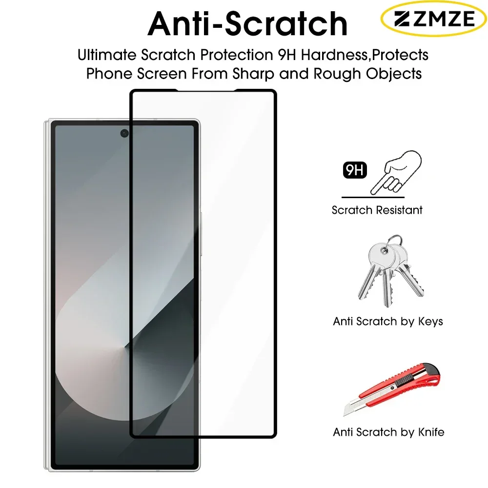 9H Gehärtetes Glas Fold6 Displayschutz Äußere Schutzabdeckung Glas ﻿ – Bild 6