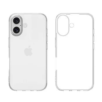 iPhone Air: Ultradünne Silikon-weiche Handyhülle, transparente, schlanke Schale für 17 Air 17 Pro Max 17 Air, stoßfestes TPU