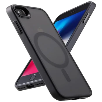 IPhone 12 mini: Magnetische Hülle für Magsafe Mag Safe Schwarzes Cover-Zubehör