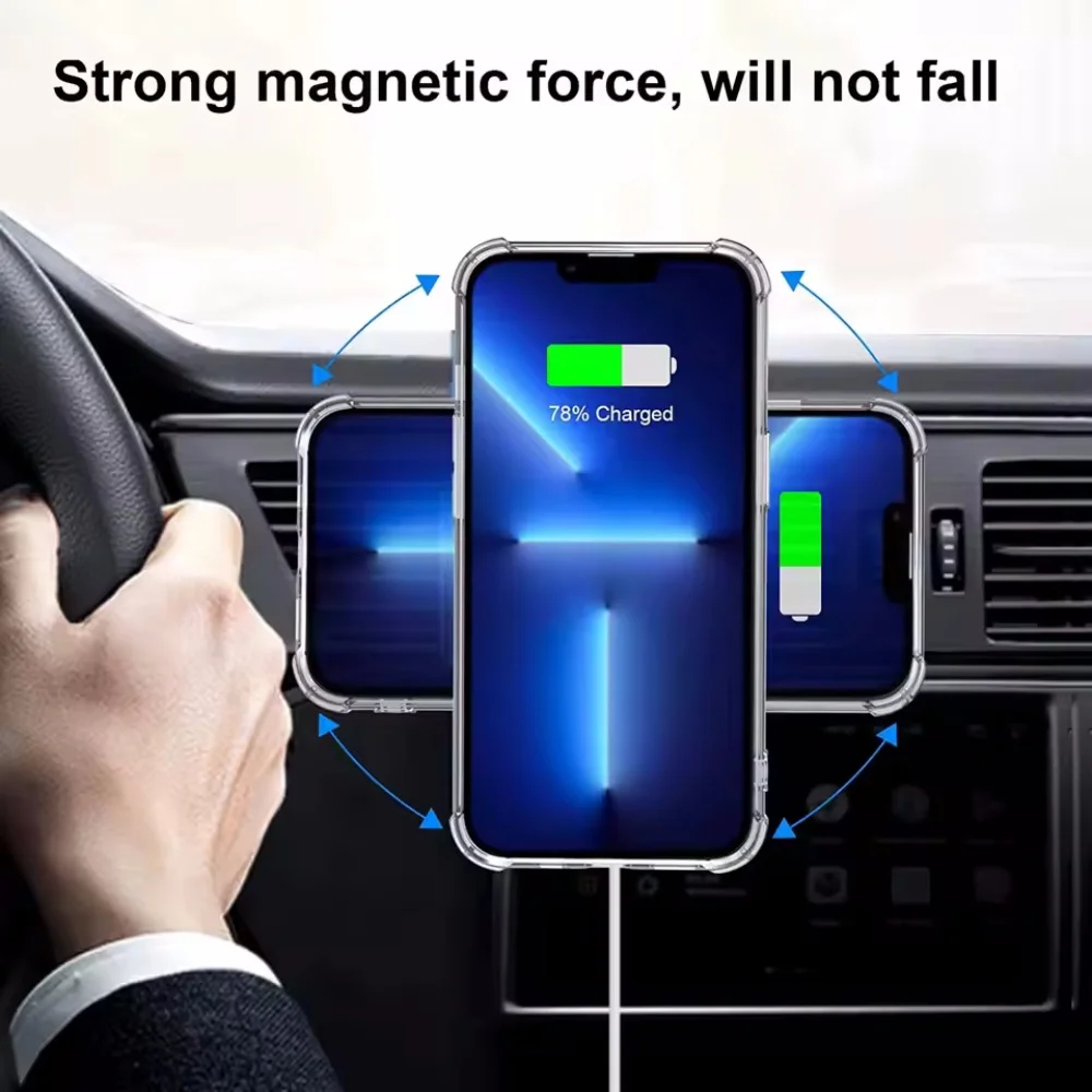 Universal Aufkleber Ring Für Magsafe Drahtlose Aufladen Für iPhone Samsung Huawei Redmi Telefon Magnetische Drahtlose – Bild 5