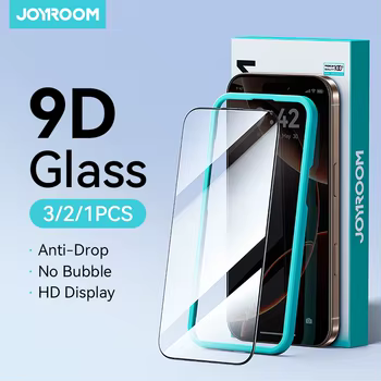 iPhone 17 Pro Max: Joyroom 3/2/1PCS HD Glas Displayschutzfolie Vollbild gehärtetes Glas Schutz