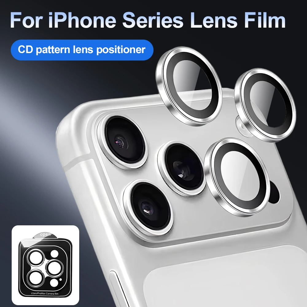 iPhone 17 Pro Max: Metall Kamera Objektiv Schutz Kamera Objektiv Schutz Film