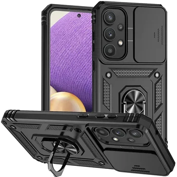 Galaxy A16: Hülle mit Ringhalter und Linsenschutz