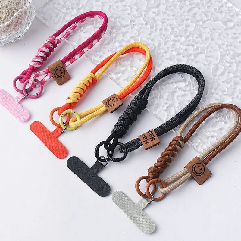 Handy-Lanyard Luxuriöses Geflochtenes Handgelenk-Handyband Handlicher Anhänger Sturzsicher Multifunktionales Armband