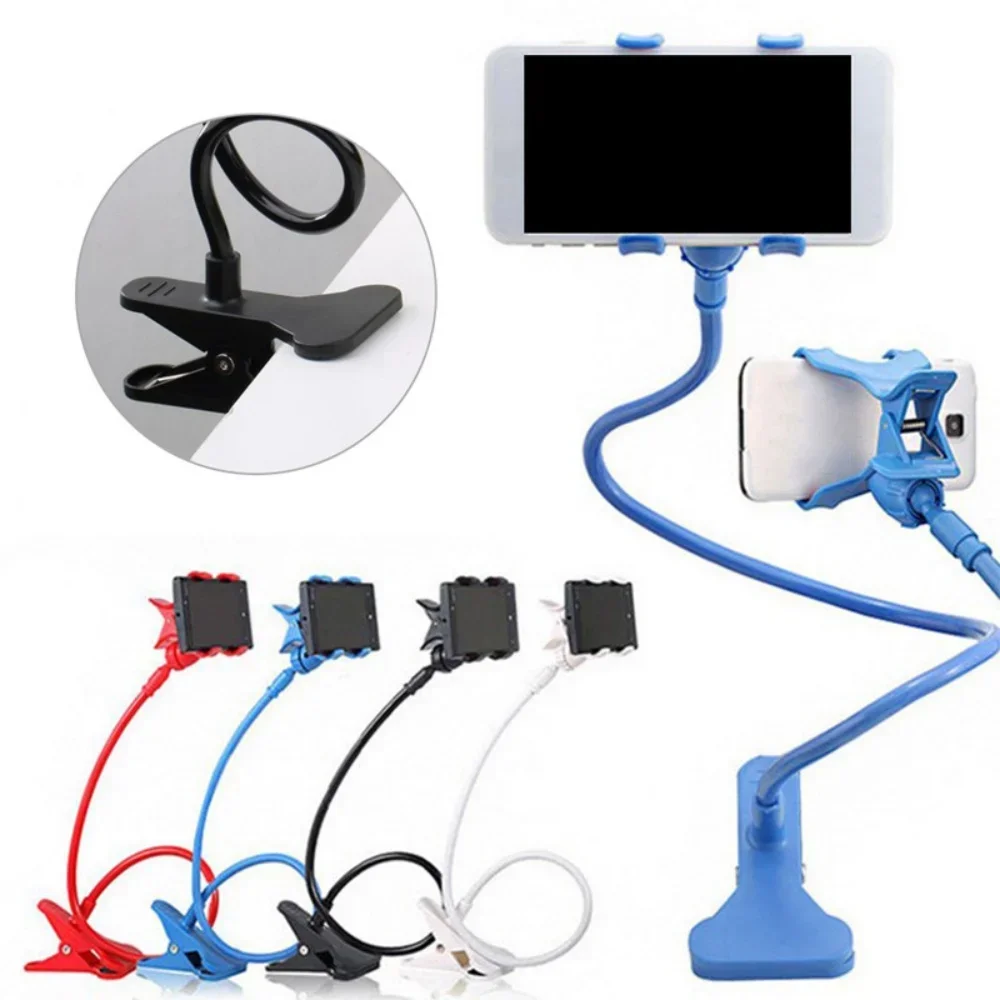 Universal Handy Halterung Clamp Nacht Desktop Lange Arm Faule Person Telefon Steht Unterstützung Für iPhone Xiaomi Huawei Samsung – Bild 4