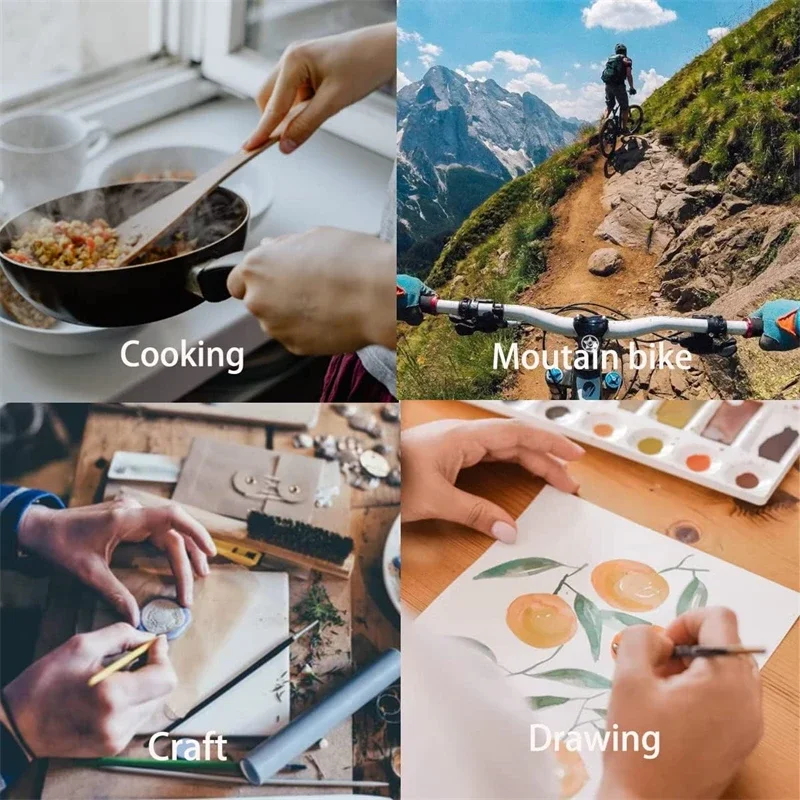 Tragbare Outdoor Erste Ansicht Halterung Hals Hängen Telefon Halter Universal Action kamera Für Sport Kamera 7,2 zoll Smartphone – Bild 5